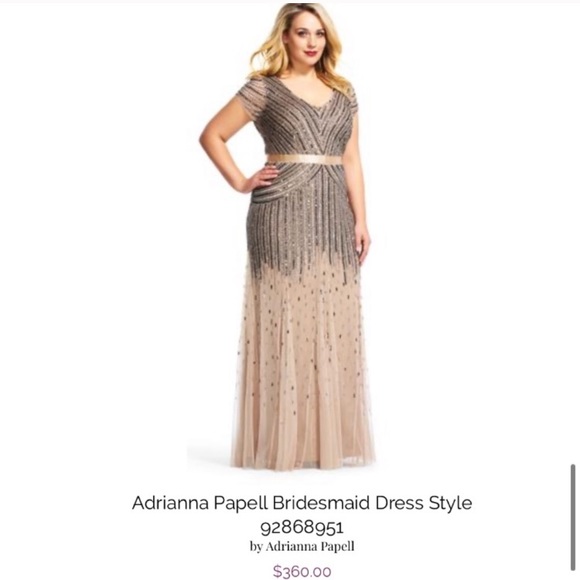 Sequin Bridesmaid Gown - Picture 5 of 5